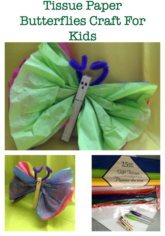 Download Easy Easter Crafts for Kids: DIY Tissue Paper Butterflies