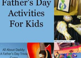 Fathers Day Activities for Kids