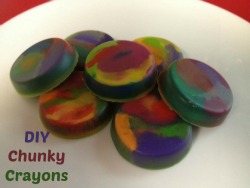 Chunky Crayons Craft for Kids