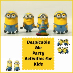 Despicable Me Party Activities for Kids