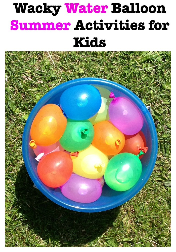 These fun summer activities for kids use water balloons to help keep them refreshed while giving them a chance to get active in the hot summer days!