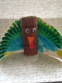 Turkey Craft for Kids Thanksgiving