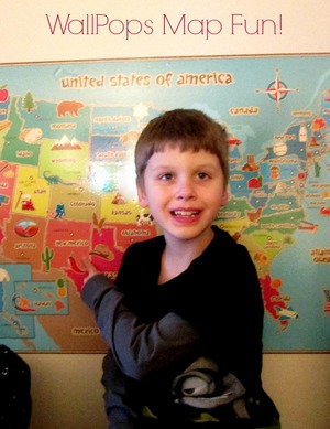 WallPops Geography activities for kids
