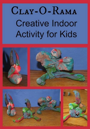 Clay-O-Rama Indoor Activity for Kids