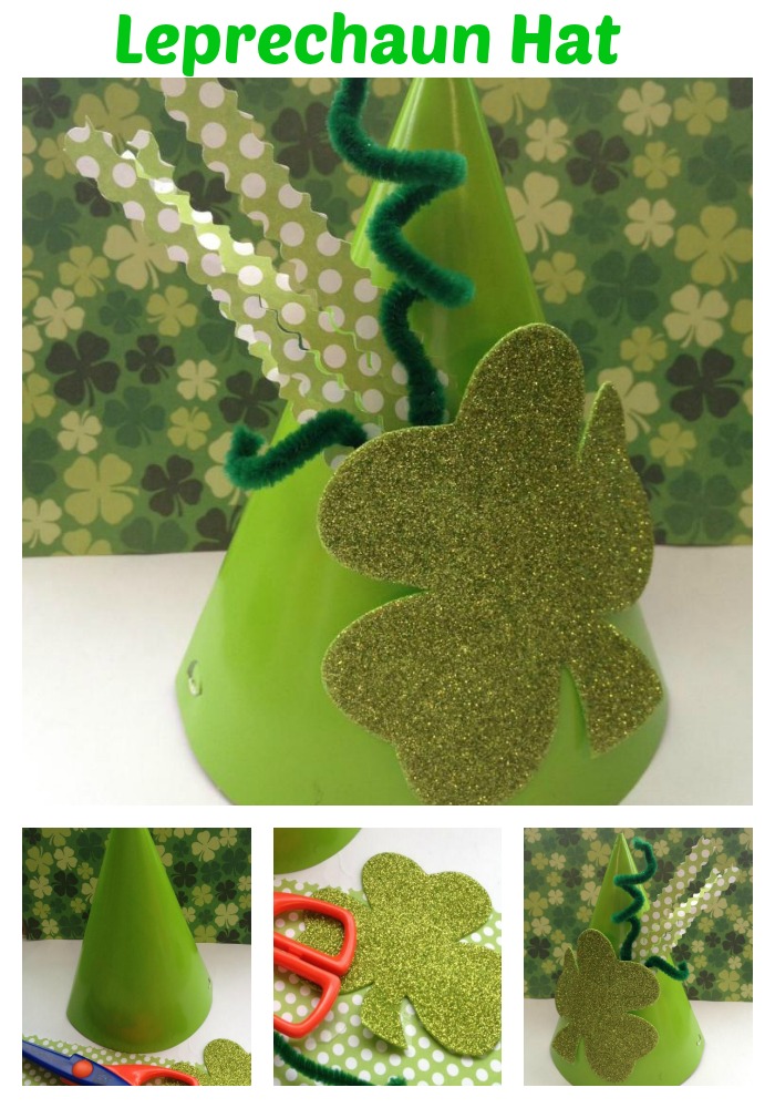 Leprechaun Hat Saint Patrick's Day craft for kids