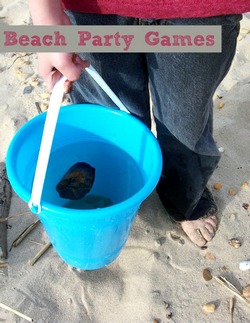 Beach party games for kids