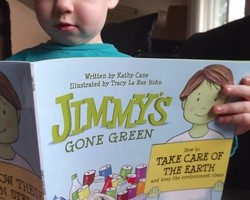 Jimmy's Gone Green Book for kids