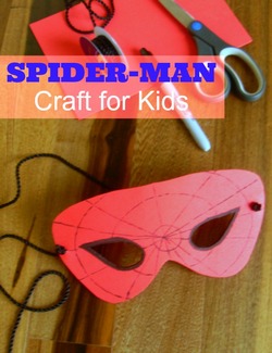 Spider-Man Party Crafts for Kids