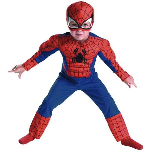 Spider Man costumes make great Spider-Man Toys for Toddlers