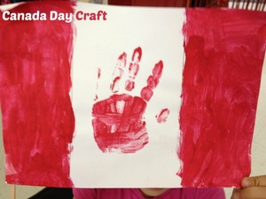 Canada Day Craft for kids