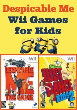 Kids just can't seem to get enough of Despicable Me 2, and for good reason! It's definitely one of my family's favorite movies to watch together! If you have a Wii at home, you may be wondering if there are any good Despicable me 2 Wii games available.
