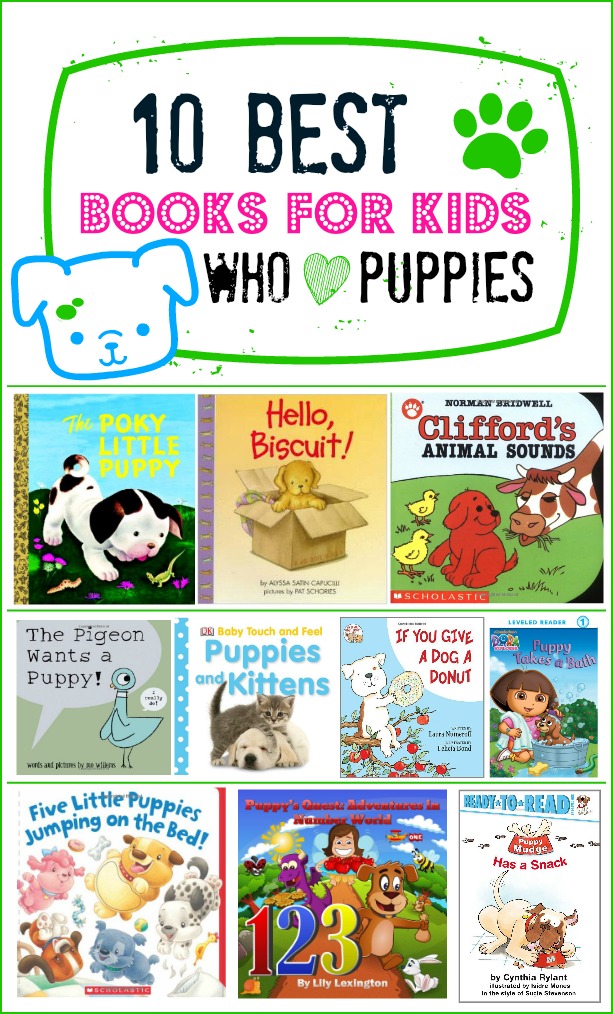 10 Best Books for Kids Who Love Puppies