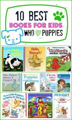 10 Books for kids who love puppies