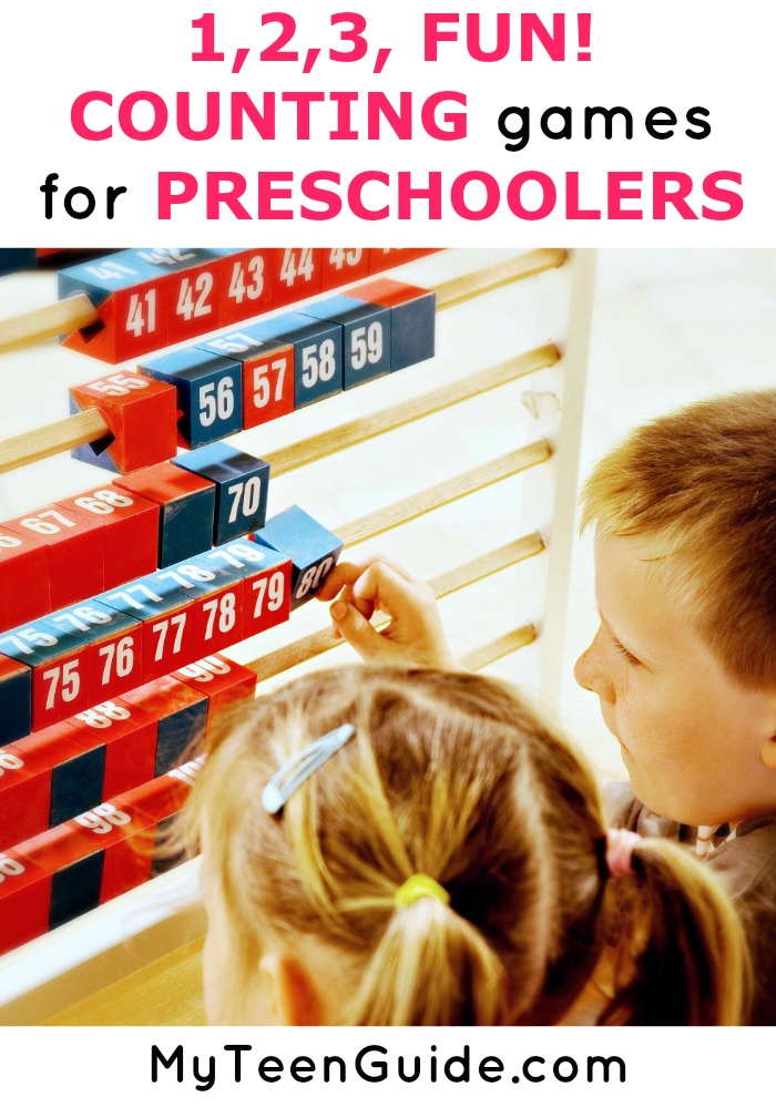 Get your little one ready for back to school with these fun preschool counting games and activities!