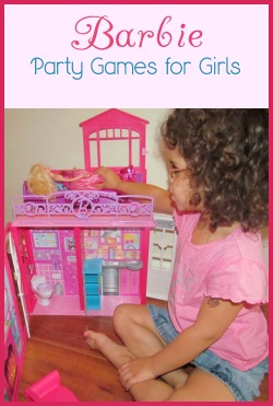 Barbie party games for girls