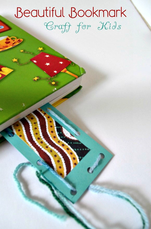 Encourage Kids to Read with a Beautiful Bookmark Craft!