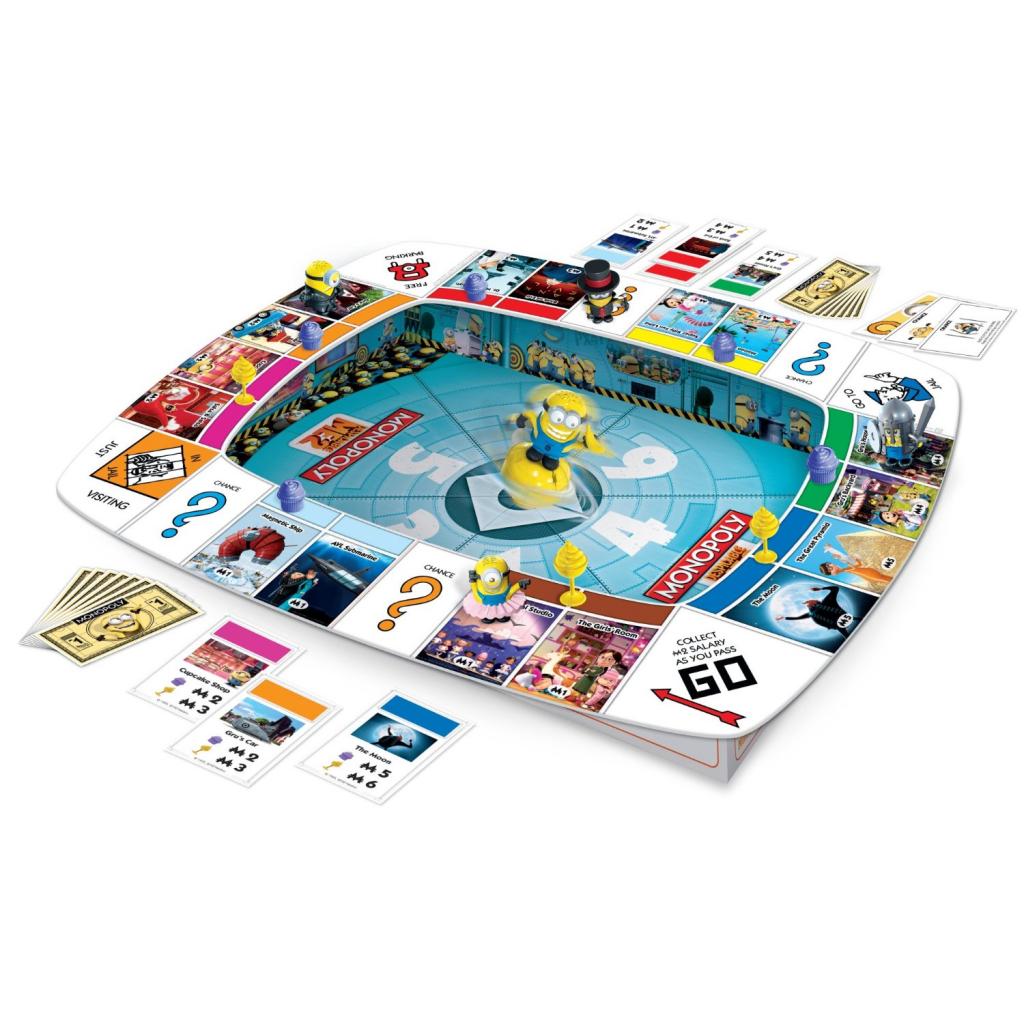 Despicable Me 2 board games for kids: Monopoly