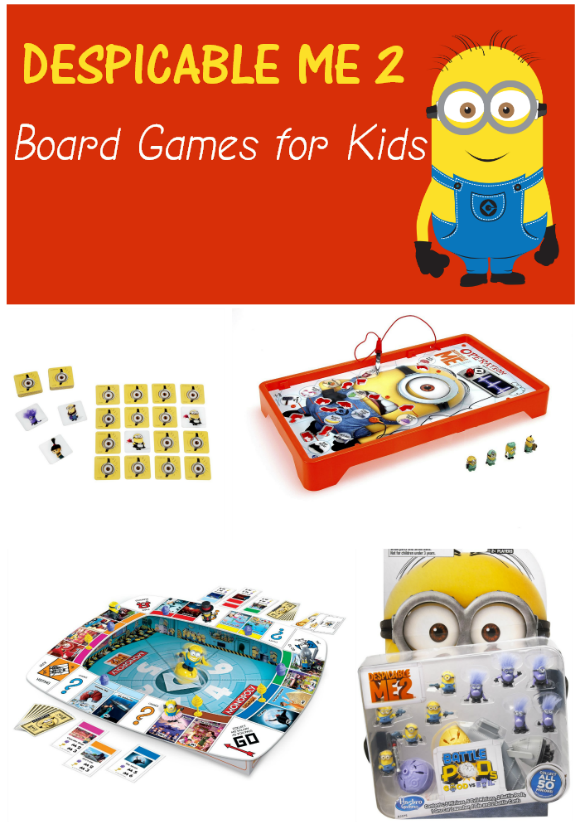 Despicable Me 2 Board Games for Kids