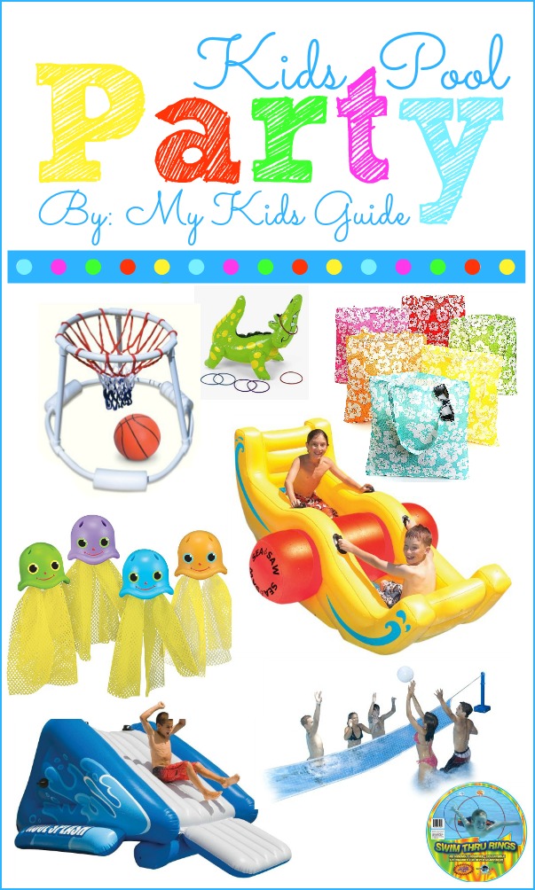 Pool party toys for kids| My Kids Guide