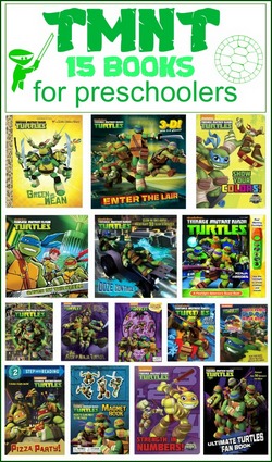 Ninja Turtles books for preschoolers