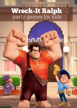 wreck-it ralph party games for kids