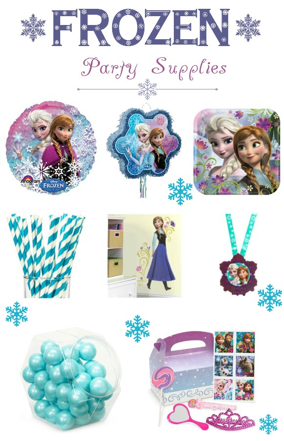 Frozen Party Supplies for an Amazing Party| MyKidsGuide.com