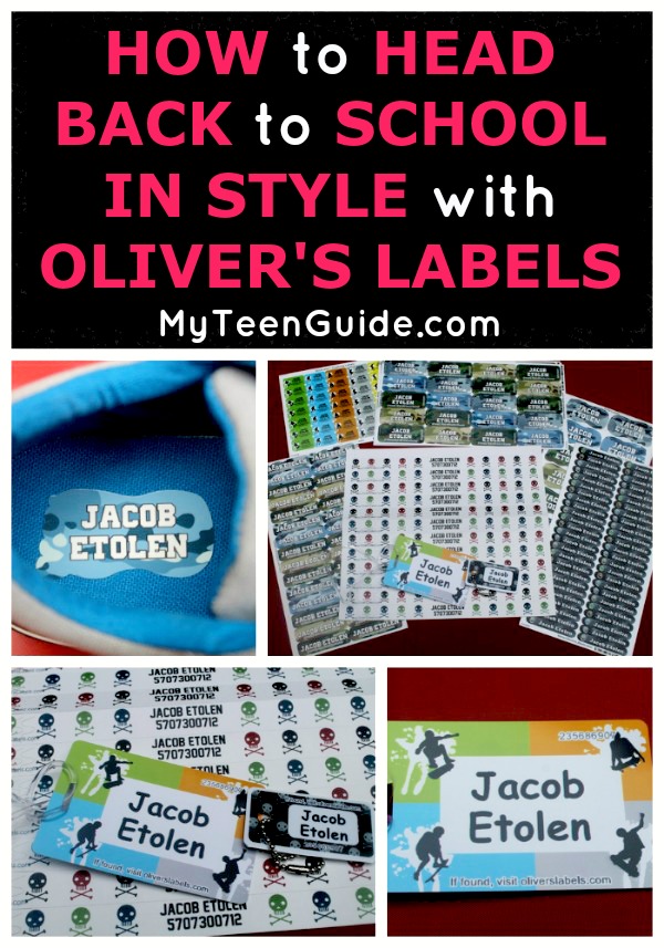 Get your back to school organziation on! Oliver's Labels have the perfectt ideas to getyou ready and we did a full review!