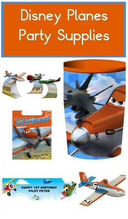 Planes Party Supplies for kids