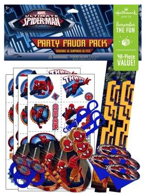 Spiderman Party Favors SpiderMan Party Supplies