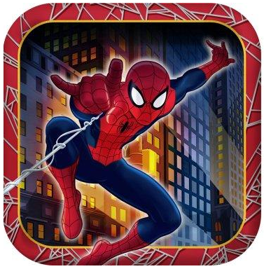 Spiderman Party Plates Spiderman Party Supplies for Kids