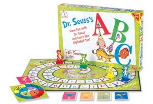 ABC Game Dr. Seuss Board Party Games for Kids