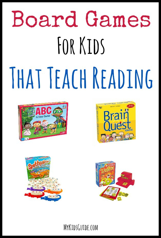 Board Games For Kids That Teach Reading