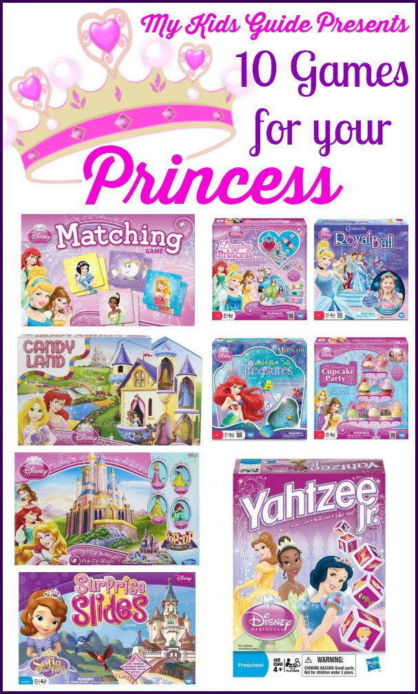 Disney Princess board Games for kids