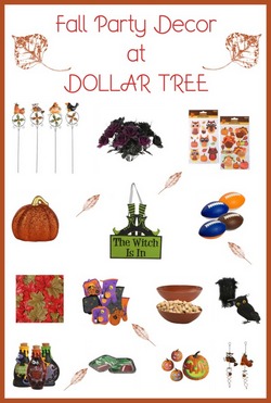 Fall Parties for Kids Dollar Tree