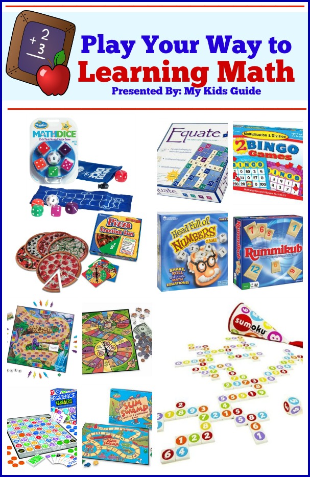 Math board games for kids