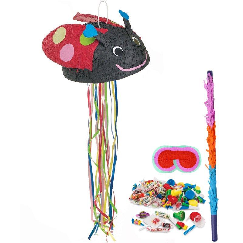 Ladybug Pinata Kit: Ladybug First Birthday Party Decorations for Your Little Lady!