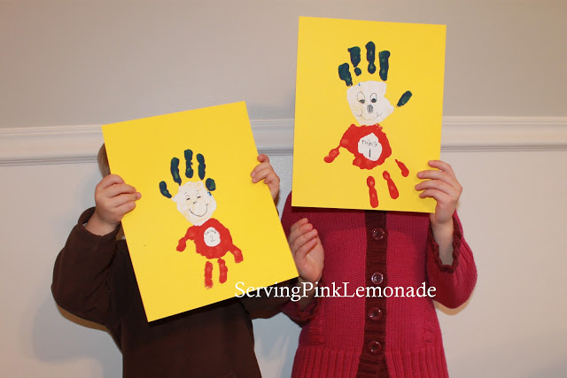 Dr Seuss Handprints