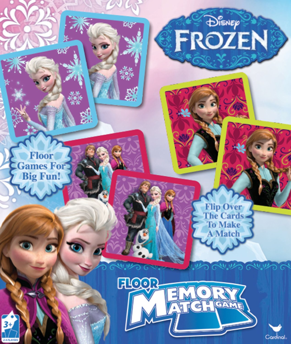 Frozen Floor Memory Match Game: Disney's FROZEN Board Games for Kids