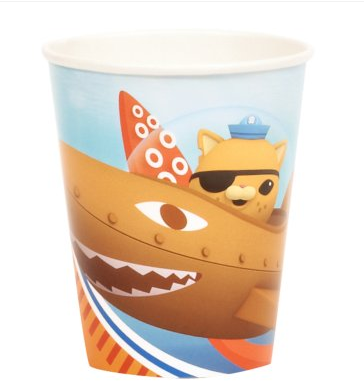 Octonauts Party Cups: 10 Superb Octonauts Party Supplies for Kids