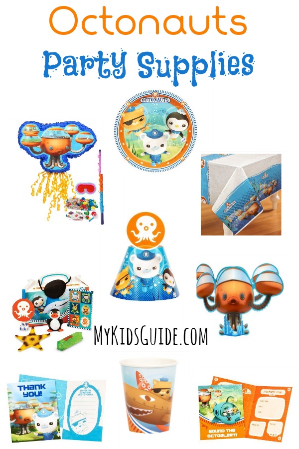 We just can't get over how cute these Octonauts party supplies for kids are! Perfect for your preschool parties and undersea themes.
