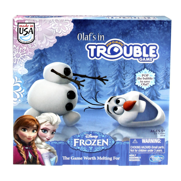 Olafs Trouble Game: Disney's FROZEN Board Games for Kids