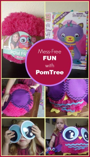 PomTree activity kits for kids offer up mess-free fun that's perfect for rainy day afternoons. Your kids will love discovering the cute critters and making fun crafts!