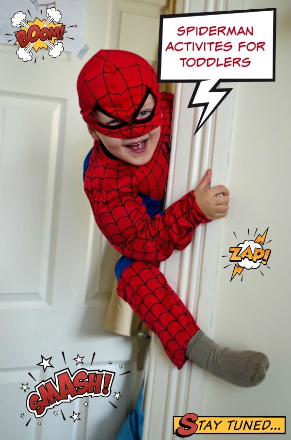 Spiderman activities for toddlers