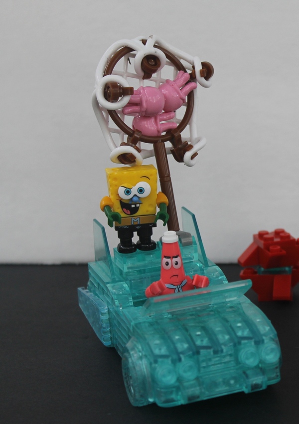 Mega Bloks SpongeBob Squarepants Invisible Boatmobile Review