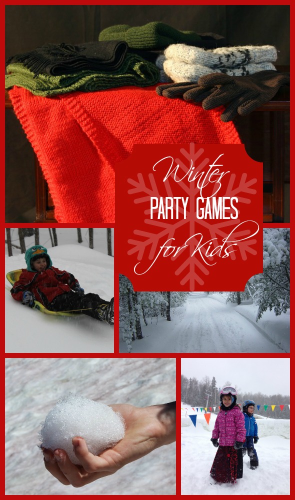 Don't hide from the chill, celebrate the snow with some fun winter party games for kids