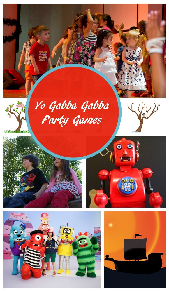 It's Dancey-Dance Time with Our Yo Gabba Gabba Party Games!