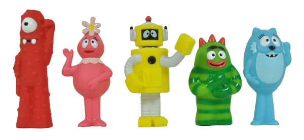 Yo Gabba Gabba Plastic Set Yo Gabba Gabba Toys for Toddlers