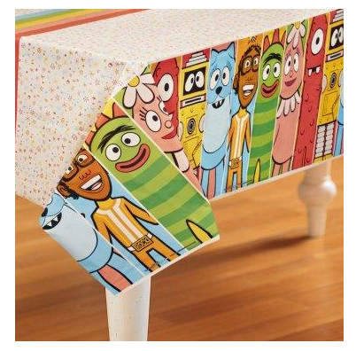 Yo Gabba Gabba Tablecloth |  Yo Gabba Gabba Party Supplies