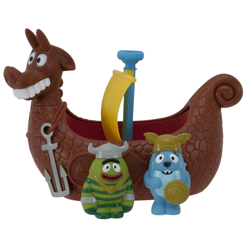 Yo Gabba Gabba Viking Bath Set Yo Gabba Gabba Toys for Toddlers