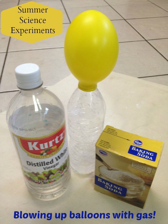 Science Activity for Kids: Blowing Up Balloons with Gas?